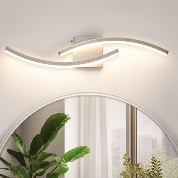 23.62" Brushed Nickel Dimmable LED Vanity Light