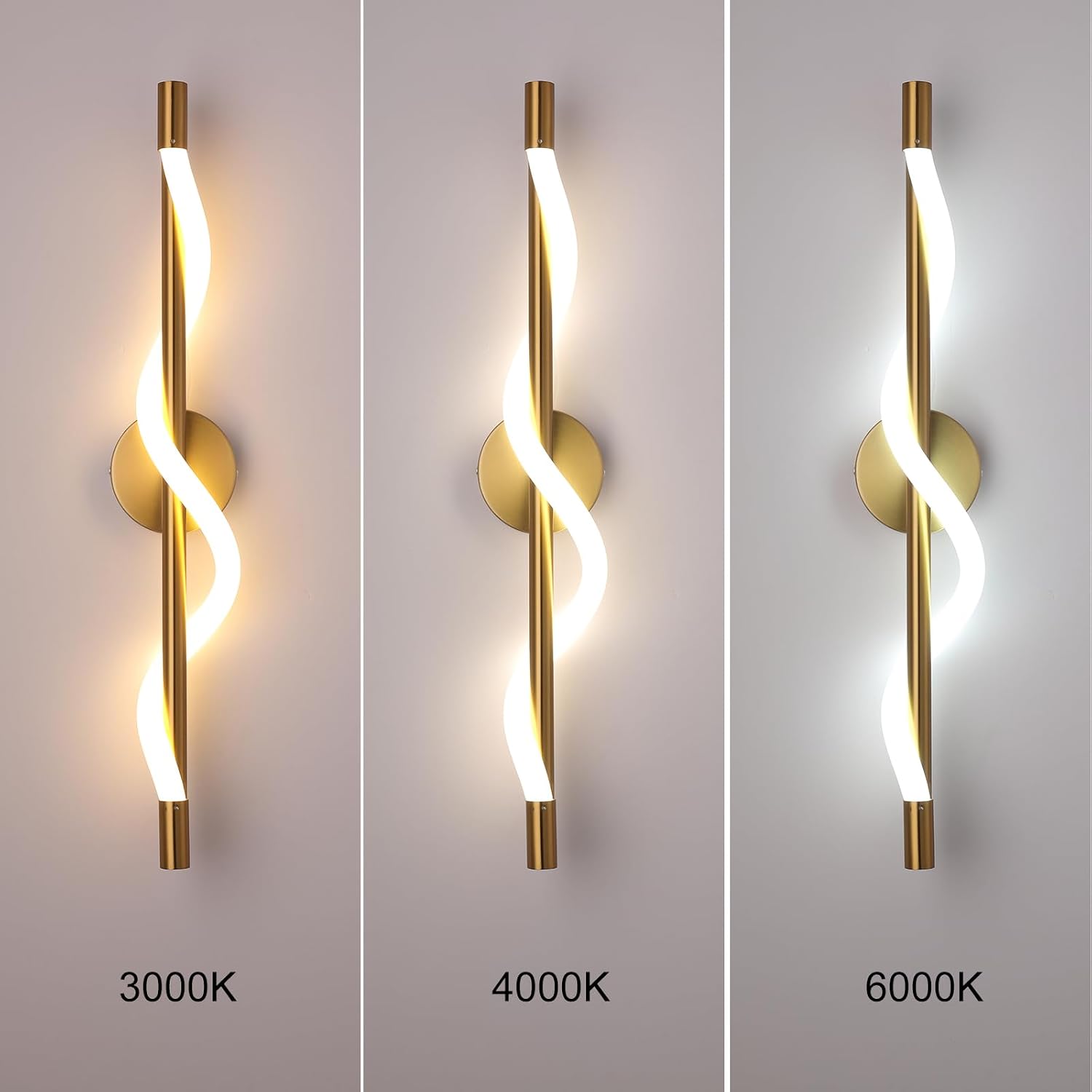 360° Luminous LED Tube Wall Sconce