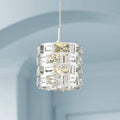 Chrome Crystal Mini LED Pendant Light